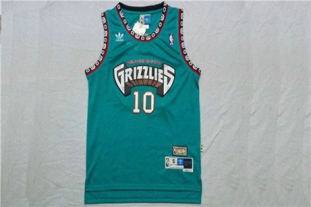 Maillot De Basket Memphis Grizzlies Mike Bibby 10 Eyed Tennis Fans Vert